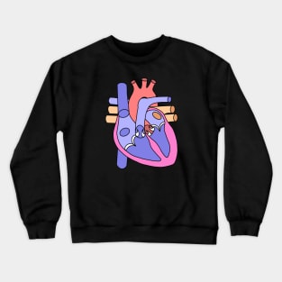 Anatomical Heart Crewneck Sweatshirt